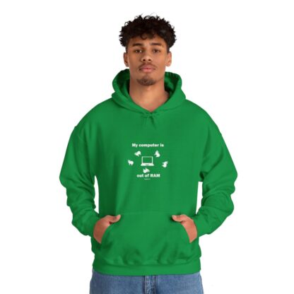 MY COMPUTER IS OUT OF RAM Unisex Heavy Blend™ Hooded Sweatshirt - Image 59