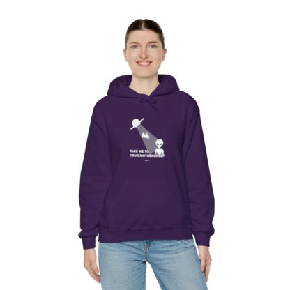 TAKE ME TO YOUR MOTHERSHEEP Unisex Heavy Blend™ Hooded Sweatshirt - Image 125