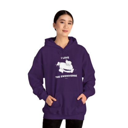 I LOVE THE EWENIVERSE Unisex Heavy Blend™ Hooded Sweatshirt - Image 123