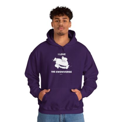 I LOVE THE EWENIVERSE Unisex Heavy Blend™ Hooded Sweatshirt - Image 124