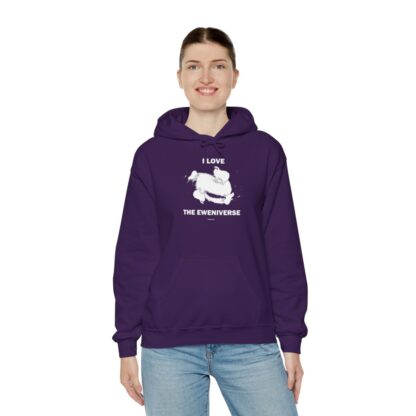 I LOVE THE EWENIVERSE Unisex Heavy Blend™ Hooded Sweatshirt - Image 125