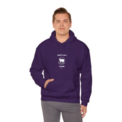 HAPPY AS A CLAMB Unisex Heavy Blend™ Hooded Sweatshirt - Image 126