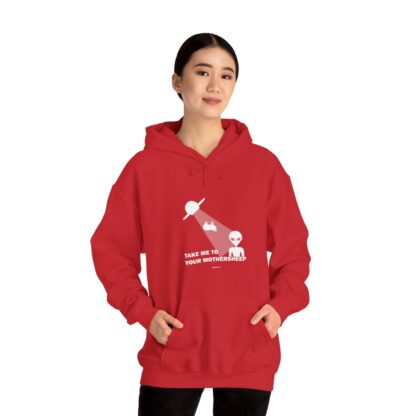 TAKE ME TO YOUR MOTHERSHEEP Unisex Heavy Blend™ Hooded Sweatshirt - Image 149