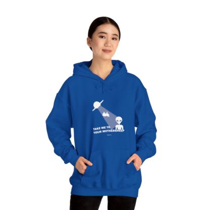 TAKE ME TO YOUR MOTHERSHEEP Unisex Heavy Blend™ Hooded Sweatshirt - Image 97