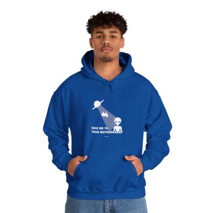 TAKE ME TO YOUR MOTHERSHEEP Unisex Heavy Blend™ Hooded Sweatshirt - Image 98