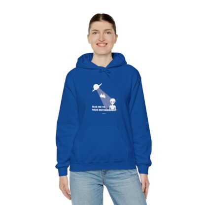 TAKE ME TO YOUR MOTHERSHEEP Unisex Heavy Blend™ Hooded Sweatshirt - Image 99