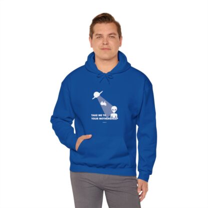 TAKE ME TO YOUR MOTHERSHEEP Unisex Heavy Blend™ Hooded Sweatshirt - Image 100