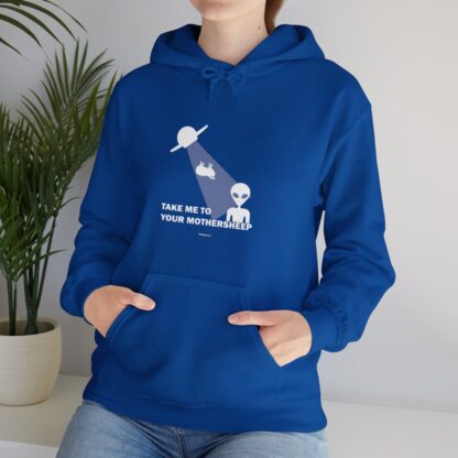 TAKE ME TO YOUR MOTHERSHEEP Unisex Heavy Blend™ Hooded Sweatshirt - Image 104