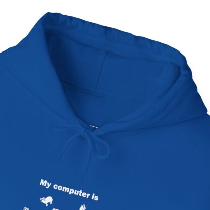 MY COMPUTER IS OUT OF RAM Unisex Heavy Blend™ Hooded Sweatshirt - Image 96