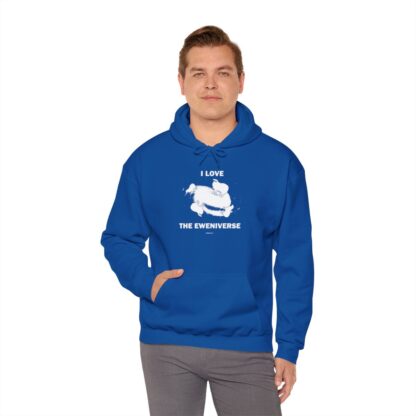 I LOVE THE EWENIVERSE Unisex Heavy Blend™ Hooded Sweatshirt - Image 9