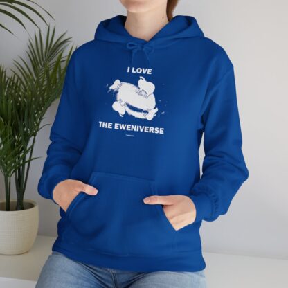 I LOVE THE EWENIVERSE Unisex Heavy Blend™ Hooded Sweatshirt - Image 13