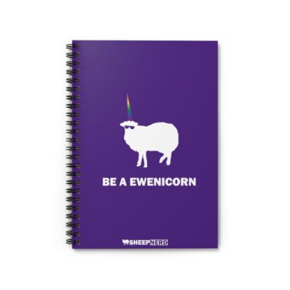 BE A EWENICORN Spiral Notebook - Ruled Line