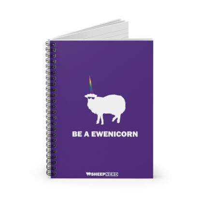 BE A EWENICORN Spiral Notebook - Ruled Line - Image 2