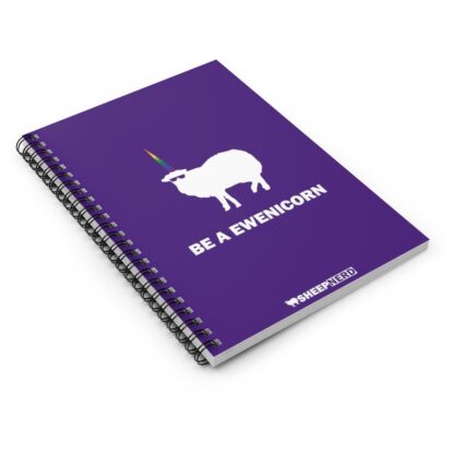 BE A EWENICORN Spiral Notebook - Ruled Line - Image 3