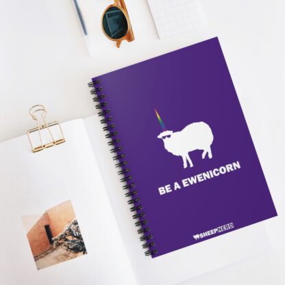 BE A EWENICORN Spiral Notebook - Ruled Line - Image 5