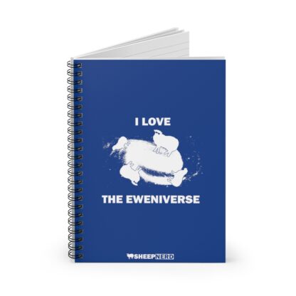 I LOVE THE EWENIVERSE Spiral Notebook - Ruled Line - Image 2