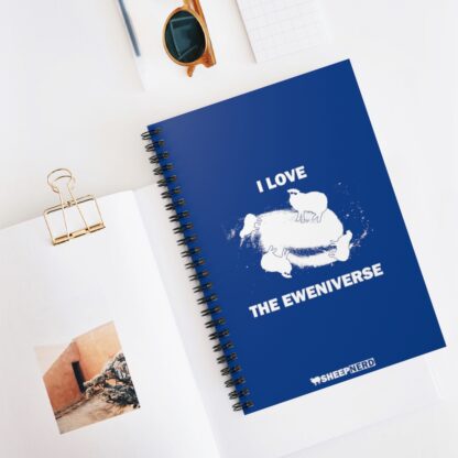 I LOVE THE EWENIVERSE Spiral Notebook - Ruled Line - Image 5