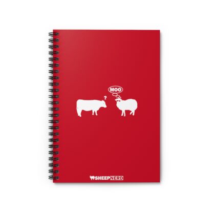 MOO Spiral Notebook - Ruled Line