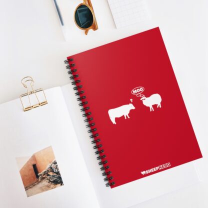 MOO Spiral Notebook - Ruled Line - Image 5