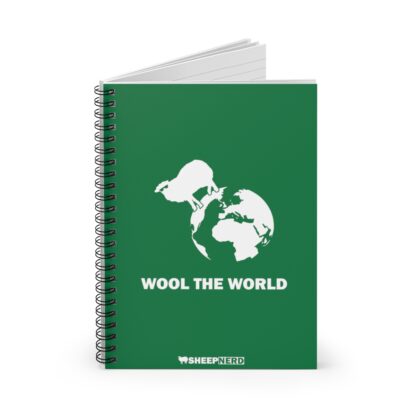 WOOL THE WORLD Spiral Notebook - Ruled Line - Image 2