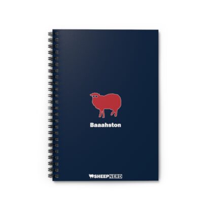 Baaahston Spiral Notebook - Ruled Line