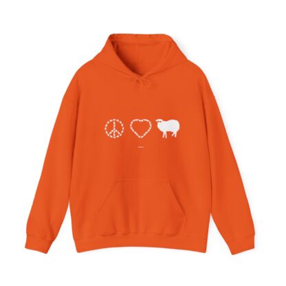 PEACE LOVE SHEEP Unisex Heavy Blend™ Hooded Sweatshirt - Image 27