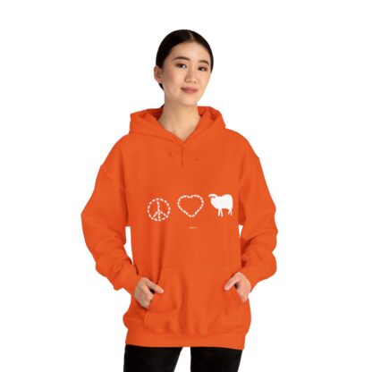 PEACE LOVE SHEEP Unisex Heavy Blend™ Hooded Sweatshirt - Image 32