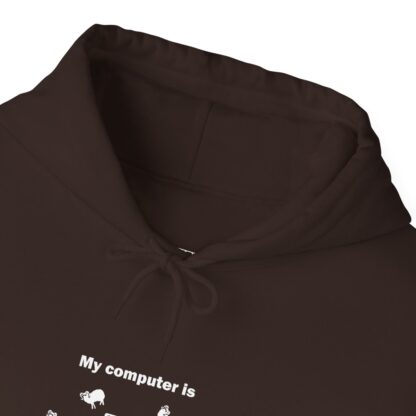 MY COMPUTER IS OUT OF RAM Unisex Heavy Blend™ Hooded Sweatshirt - Image 31