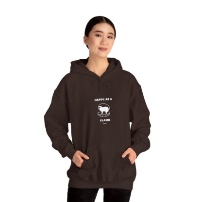 HAPPY AS A CLAMB Unisex Heavy Blend™ Hooded Sweatshirt - Image 45