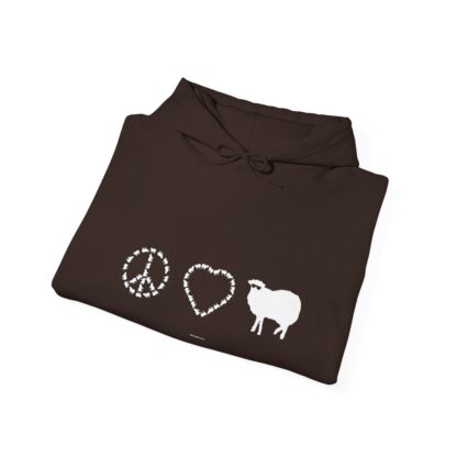 PEACE LOVE SHEEP Unisex Heavy Blend™ Hooded Sweatshirt - Image 43