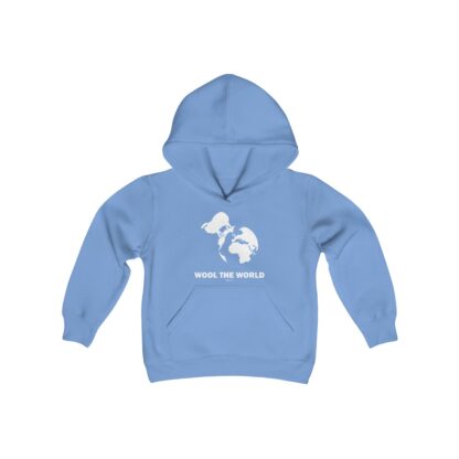 WOOL THE WORLD Youth Heavy Blend Hooded Sweatshirt - Image 17