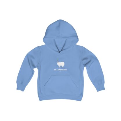 BE A EWENICORN Youth Heavy Blend Hooded Sweatshirt - Image 19