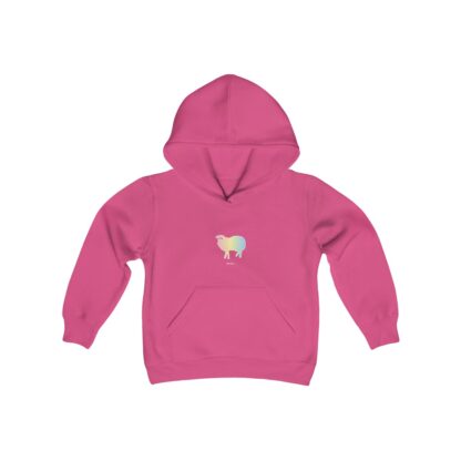 Cotton Candy Sheep Youth Heavy Blend Hooded Sweatshirt