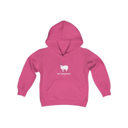 BE A EWENICORN Youth Heavy Blend Hooded Sweatshirt - Image 27