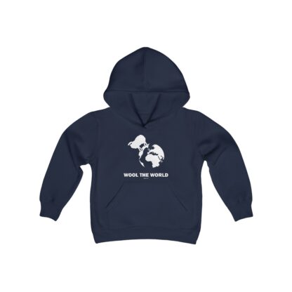 WOOL THE WORLD Youth Heavy Blend Hooded Sweatshirt - Image 21