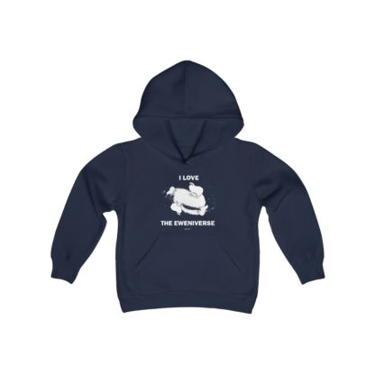 I LOVE THE EWENIVERSE Youth Heavy Blend Hooded Sweatshirt - Image 19