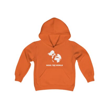 WOOL THE WORLD Youth Heavy Blend Hooded Sweatshirt - Image 9