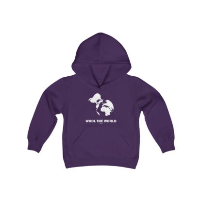 WOOL THE WORLD Youth Heavy Blend Hooded Sweatshirt - Image 23