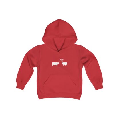 MOO Sheep Youth Heavy Blend Hooded Sweatshirt