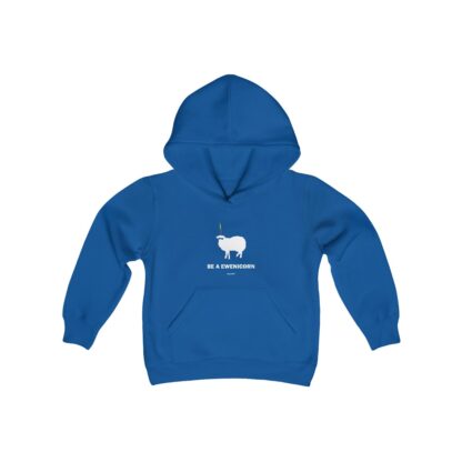 BE A EWENICORN Youth Heavy Blend Hooded Sweatshirt - Image 21