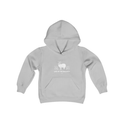 LIFE OF THE BAAAHTY Youth Heavy Blend Hooded Sweatshirt - Image 5