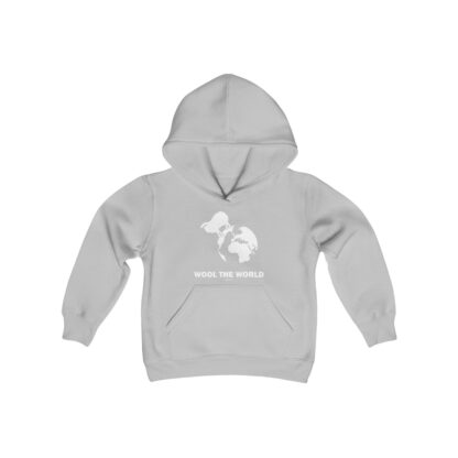 WOOL THE WORLD Youth Heavy Blend Hooded Sweatshirt - Image 5