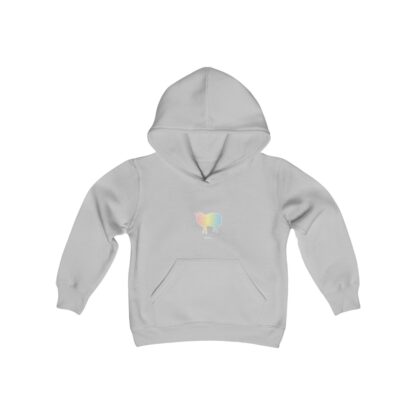 Cotton Candy Sheep Youth Heavy Blend Hooded Sweatshirt - Image 7