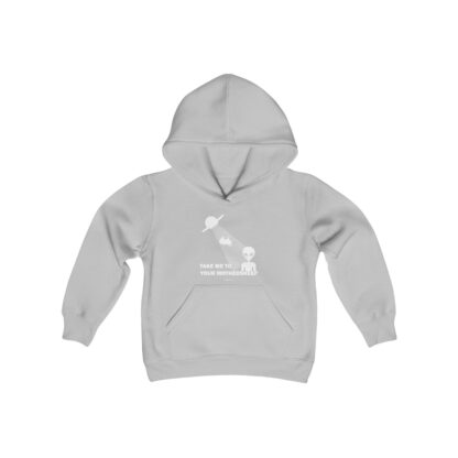 TAKE ME TO YOUR MOTHERSHEEP Youth Heavy Blend Hooded Sweatshirt - Image 5