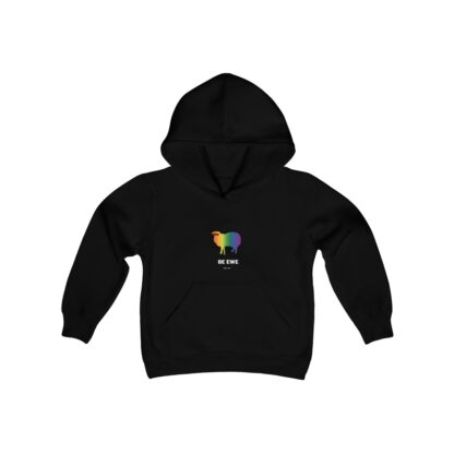 BE EWE Youth Heavy Blend Hooded Sweatshirt - Image 3