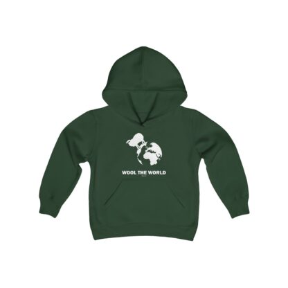 WOOL THE WORLD Youth Heavy Blend Hooded Sweatshirt - Image 13