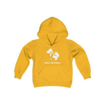 WOOL THE WORLD Youth Heavy Blend Hooded Sweatshirt - Image 7