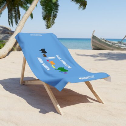 ALL SHEEPS AND SIZES Beach Towel - Image 4