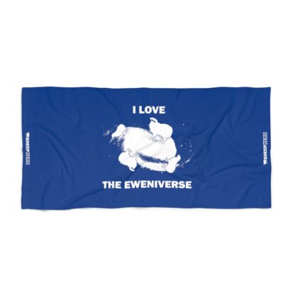 I LOVE THE EWENIVERSE Beach Towel - Image 3