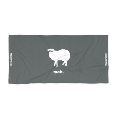 meh. Sheep Beach Towel - Image 3